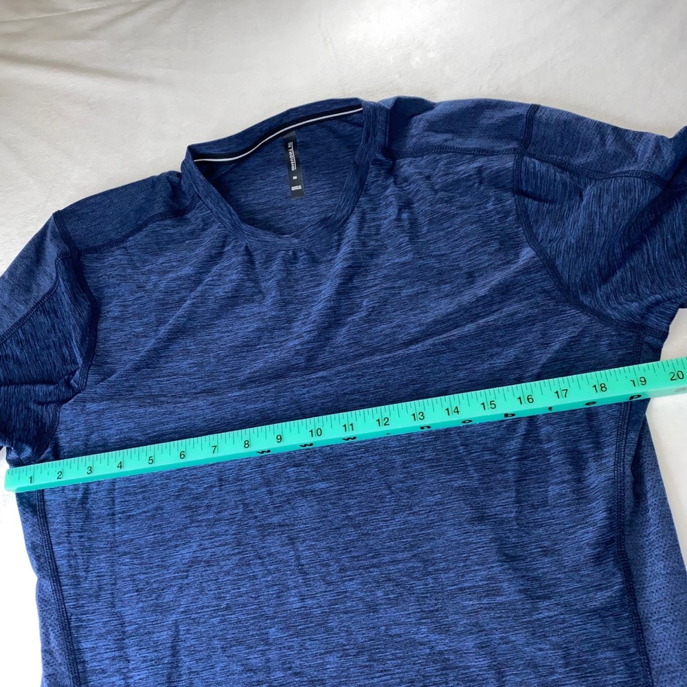 Ten Thousand Versatile Shirt Mens Medium Blue Athletic Workout Gym CrossFit MMA - Picture 7 of 9